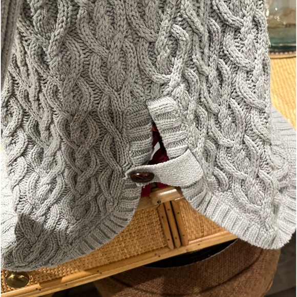 If it were me cable knit 60% cotton cowl neck sweater - Picture 3 of 5